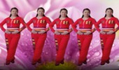 贵州小平平广场舞《中国梦》健身风格 演示和分解动作教学 编舞小平平