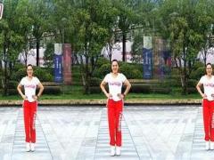 漓江飞舞广场舞《中国美草原美》点子步舞 演示和分解动作教学 编舞青春飞舞