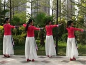 舞在深圳湾广场舞《相约三月江南》编舞：清舞