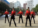 浙江温州绿蕾丝广场舞 健身舞 推动