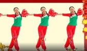 沈阳中国印象广场舞《福门开好运来》新年手绢舞 演示和分解动作教学
