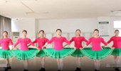 刘荣广场舞《千年等一回》网红扭胯舞 演示和分解动作教学 编舞刘荣