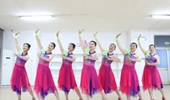 刘荣广场舞《太湖美》队形版 演示和分解动作教学 编舞刘荣