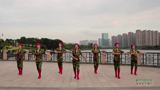福建融侨李姐姐妹广场舞 新时代的女兵 背面动作演示