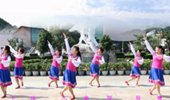 汕头燕子广场舞《草原的月亮》民族舞 演示和分解动作教学 编舞汕头燕子