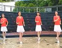 上海香何花广场舞迪斯科32步 演示和分解动作教学 编舞张桃英