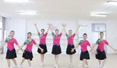 刘荣广场舞《唱一首情歌》演示和分解动作教学 编舞刘荣