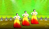 杭州依依广场舞《黄玫瑰》演示和分解动作教学 编舞依依