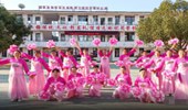 婷婷飞舞广场舞《和谐中国》优美大气16人变队形 演示和分解动作教学