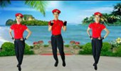 广州太和珍姐广场舞《最真的梦》水兵舞 演示和分解动作教学 编舞珍姐