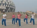 蒙古健身操 火红的萨日朗 正背面演示 舞动晨韵原创广场舞