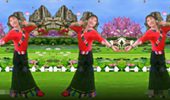大塘白玫瑰广场舞《站在草原望北京》蒙古舞风 演示和分解动作教学