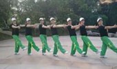 赣州康康广场舞《蹦迪舞曲》32步子舞 演示和分解动作教学 编舞康康