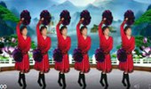 阿瓦提桂琴广场舞《祖国你好》花球舞 演示和分解动作教学 编舞桂琴