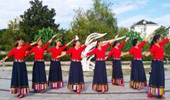 上海香何花广场舞《唐古拉》藏舞 演示和分解动作教学 编舞香何花