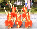 漓江飞舞广场舞《中华龙舞起来》演示和分解动作教学 编舞青春飞舞