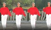 新嘉兴玫瑰广场舞《把你藏在怀里》简单鬼步3步舞 演示和分解动作教学