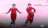 确山燕子广场舞《桥边姑娘》网红舞曲编排抒情 演示和分解动作教学