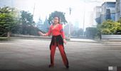 含笑梅儿广场舞《DJ潮湿的心》32步美舞简单易学 演示和分解动作教学