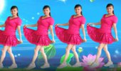 黄秋萍广场舞《望爱却步》原创网红潇洒步子舞 演示和分解动作教学