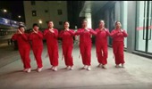 赣州康康广场舞《过年好》演示和分解动作教学 编舞康康