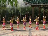 深圳山茶广场舞 最美的歌儿唱给妈妈 藏族舞 附教学