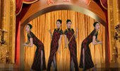 默默广场舞《夜上海》民族舞蹈原创旗袍拐杖舞 演示和分解动作教学