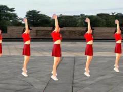 山上之光广场舞《妈妈的舞步》32步 演示和分解动作教学 编舞三红