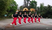 赣州康康广场舞《爱上一朵花》网红神曲鬼步舞 演示和分解动作教学 编舞康康