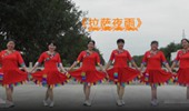 茉莉天津红梅广场舞《拉萨夜雨》演示和分解动作教学 编舞茉莉