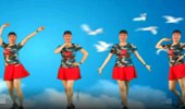 化州花开朵朵广场舞《最真的梦》水兵风格16步 演示和分解动作教学