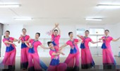 刘荣广场舞《白茶仙子》演示和分解动作教学 编舞刘荣