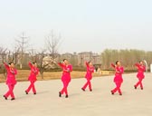北京加州冬之雪广场舞 放牧的姑娘 正面演示 背面演示 分解教学
