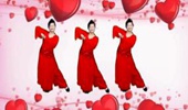 杭州依依广场舞《爱的思念》中秋节献礼 演示和分解动作教学 编舞依依