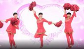 谷城元琴广场舞《结婚啦》演示和分解动作教学 编舞元琴
