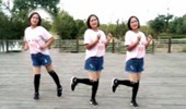 胖鸽子广场舞《兔子舞》32步 演示和分解动作教学 编舞胖鸽子