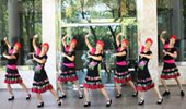 沅陵燕子广场舞《瑶族情歌》少数民族风格舞 演示和分解动作教学 编舞燕子