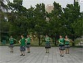 桃花垠广场舞 站在草原望北京