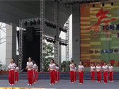 广东省首届千万人群广场健身排舞大赛荣获二等奖 惠州市博罗县广场舞排舞协会
