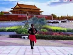 春英广场舞《北京的金山上》演示和分解动作教学 编舞春英