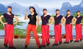 舞妹妹广场舞《火火的中国火火的时代》演示和分解动作教学 编舞舞妹妹