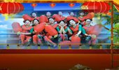 世外桃源广场舞《火火的中国风》灯笼队形舞 演示和分解动作教学 编舞世外桃源