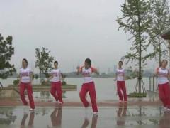 龙都舞动晨韵健身操舞《溜溜的情歌》演示和分解动作教学 编舞刘艳红
