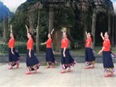深圳山茶广场舞《美丽的卓玛》附教学