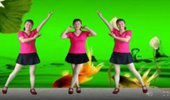 黄秋萍广场舞《一不小心把你爱》原创简单32步步子舞 演示和分解动作教学