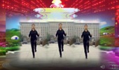 河庄爱尚广场舞《拜新年》鬼步舞48步 演示和分解动作教学 编舞欧芳群