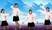 新嘉兴玫瑰广场舞《雨中泪DJ》32步 演示和分解动作教学 编舞玫瑰