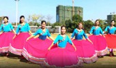 曹曹曹广场舞《我在念着你我的爱人》藏族舞蹈 演示和分解动作教学