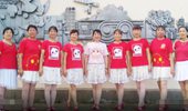 上海香何花广场舞《思念情缘》原创水兵混搭舞 演示和分解动作教学