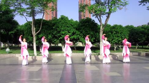 湖北玉米广场舞古典舞《半壶纱》演示和分解动作教学 编舞玉米